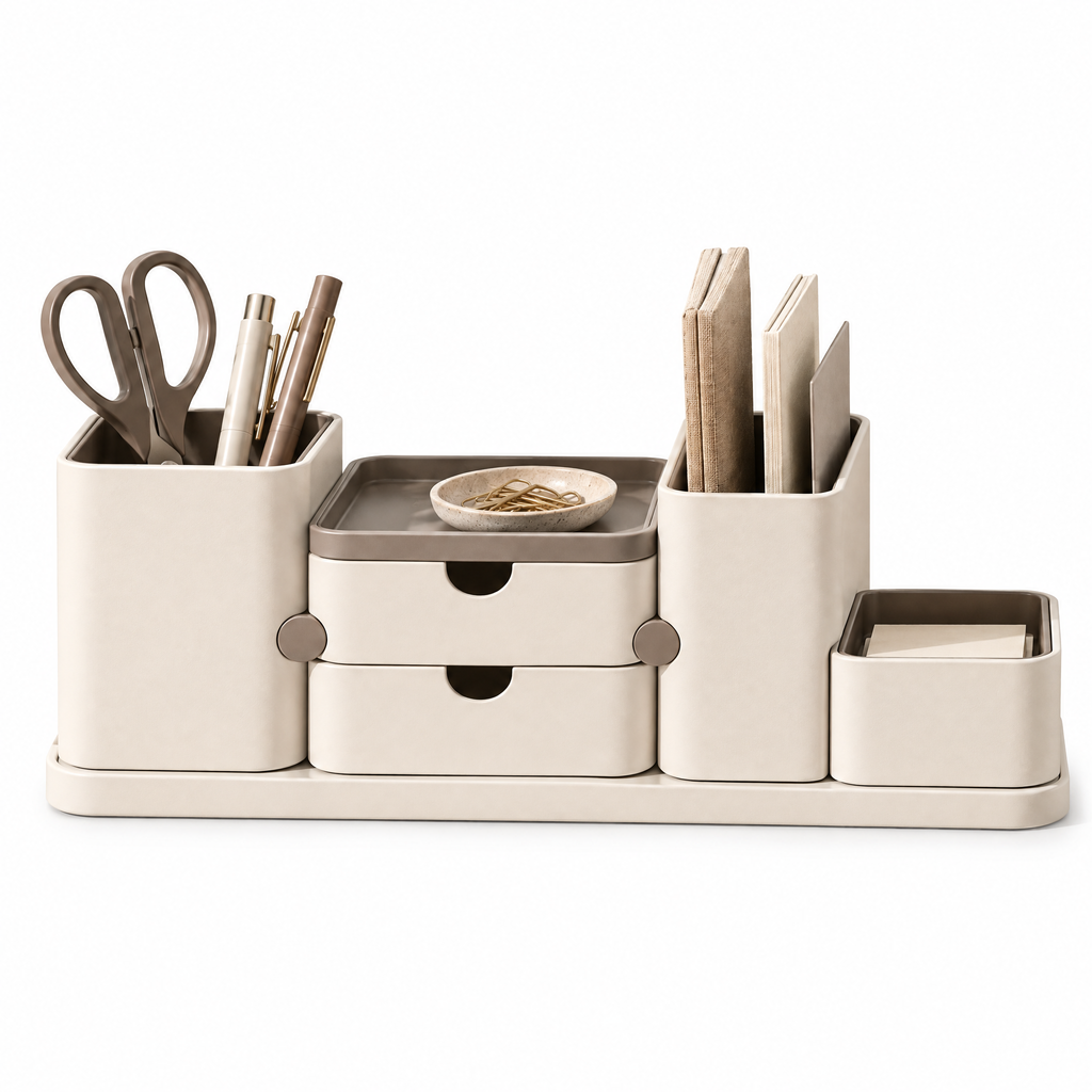 Orvenyra™ Multi-Compartment Desktop Organizer