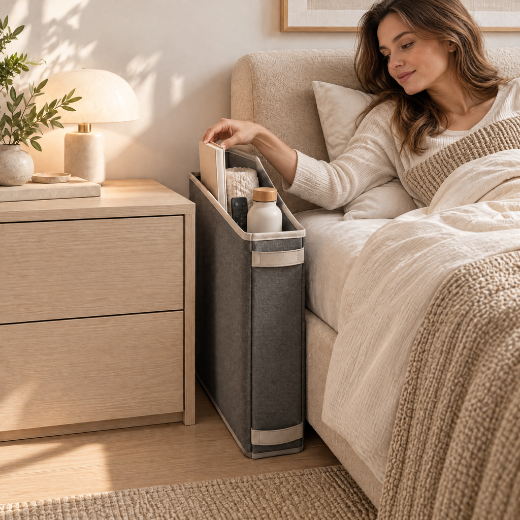 Orvenyra™ Bedside Pocket Organizer