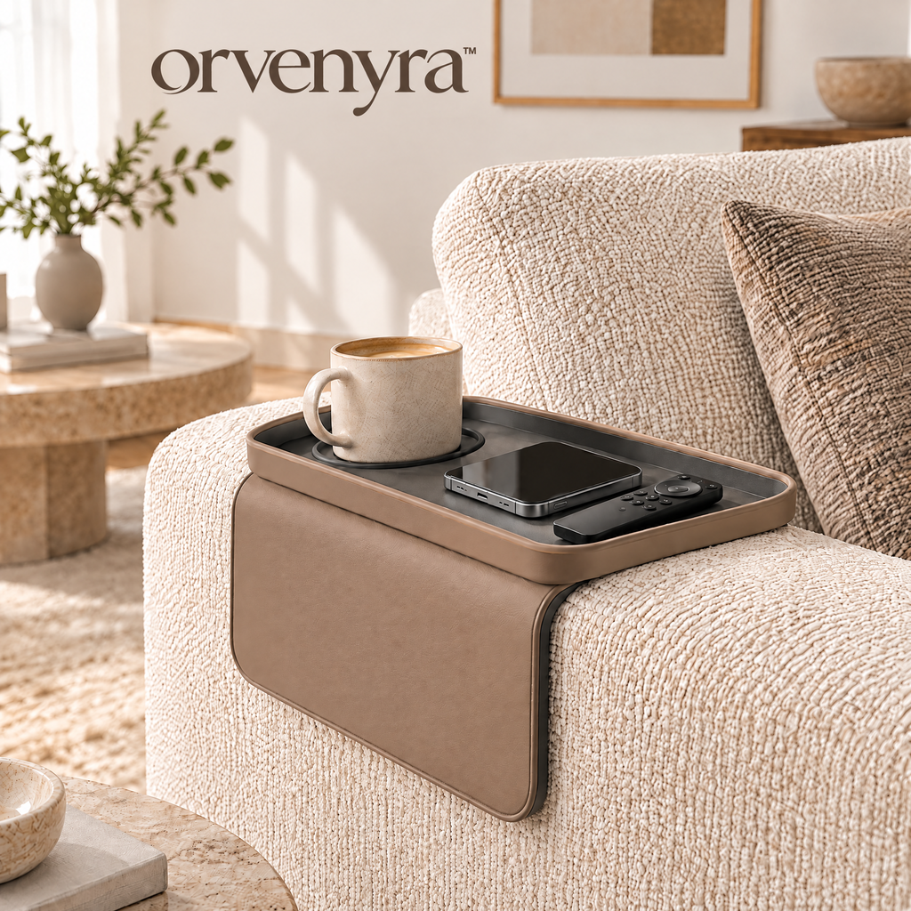 Orvenyra™ Sofa Armrest Organizer Tray