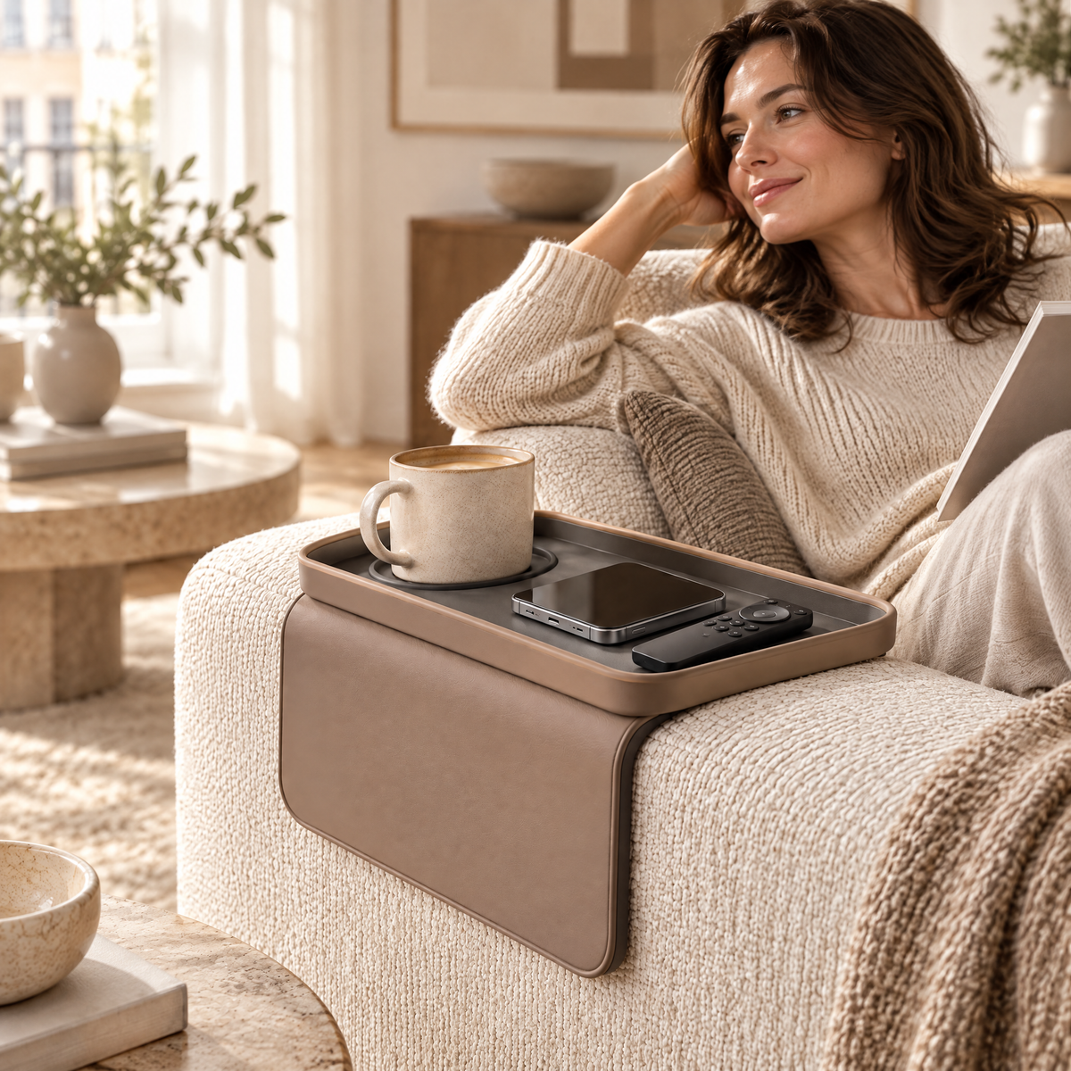Orvenyra™ Sofa Armrest Organizer Tray — product image 2