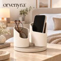 Orvenyra™ Rotating Bedside Essentials Organizer