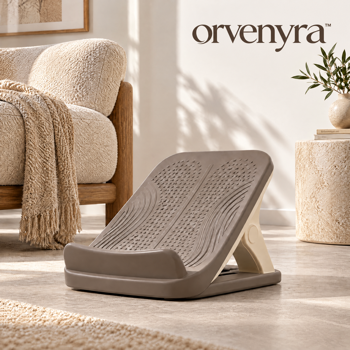 Orvenyra™ Adjustable Ergonomic Footrest