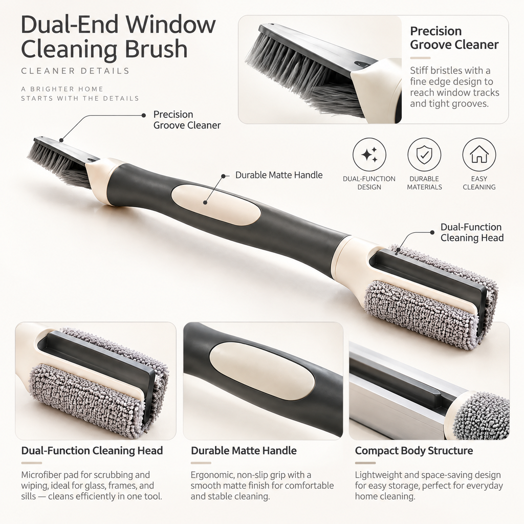 Orvenyra™ 2-in-1 Window Track Cleaning Brush