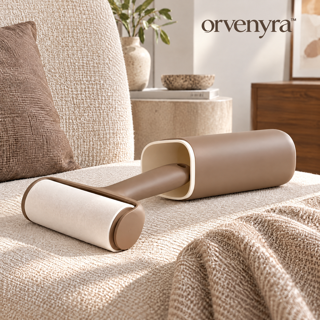 Orvenyra™ Reusable Covered Lint Roller
