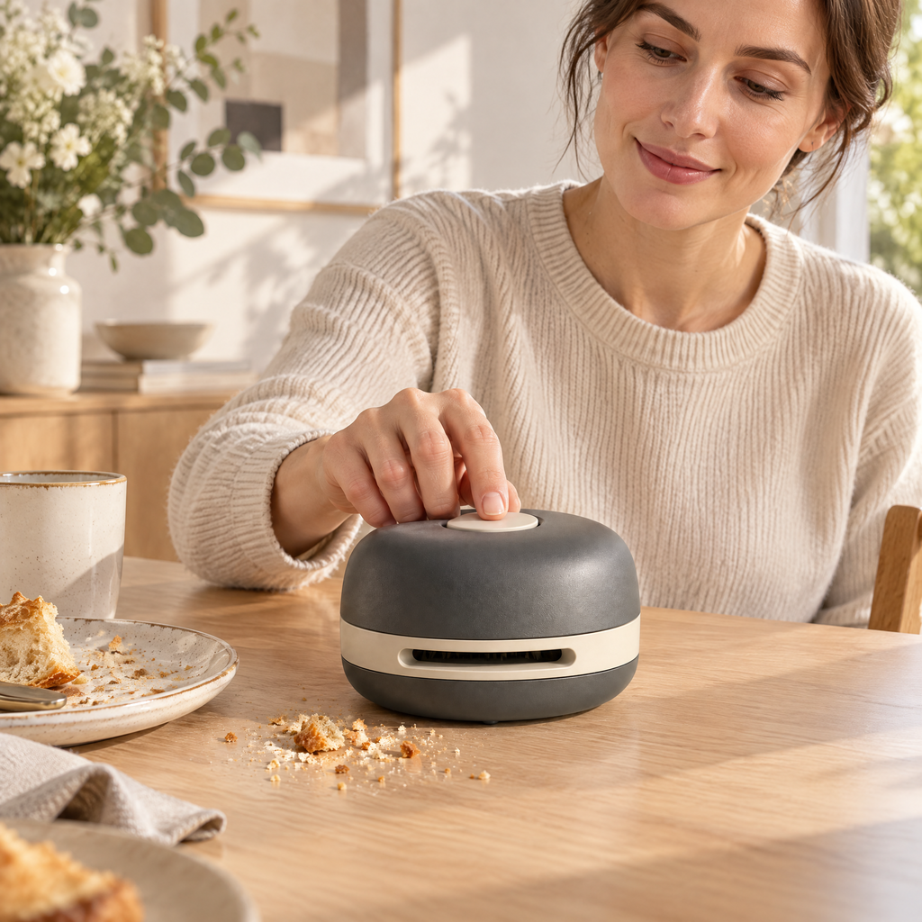 Orvenyra™ Mini Tabletop Crumb Cleaner